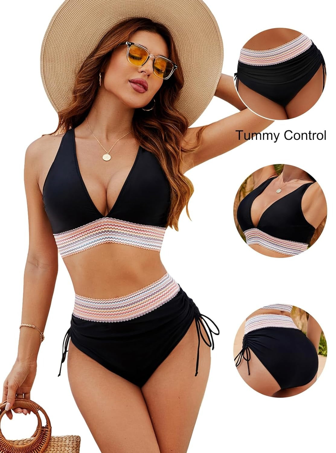 Bellanca | Bikini con control barriga cintura alta