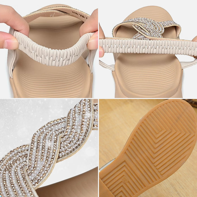 Blanca | Sandalias de verano antideslizantes