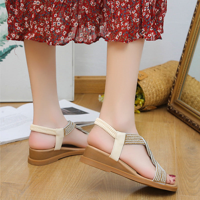 Blanca | Sandalias de verano antideslizantes