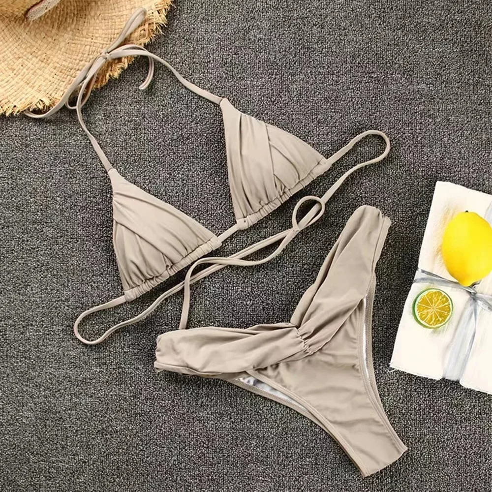Beulah | Elegante conjunto bikini dos piezas para amantes la playa