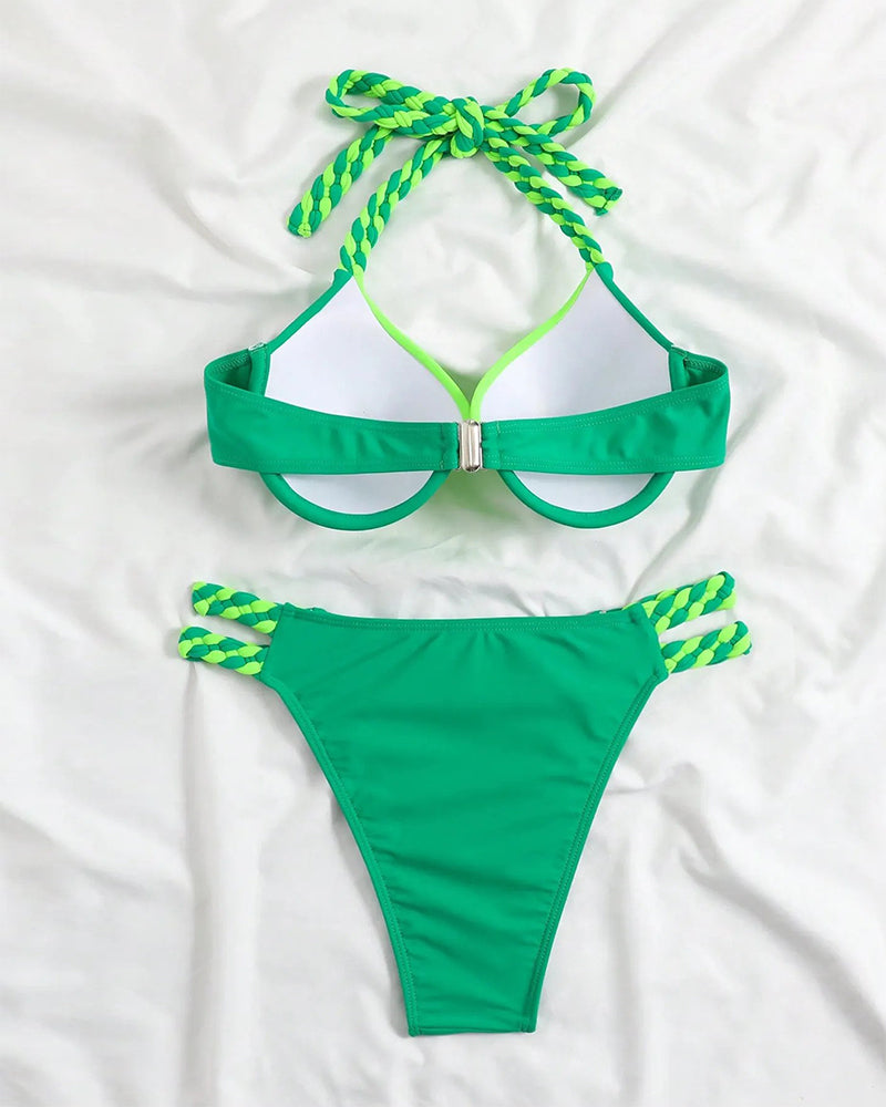 Branka | Bikini Con Cuello Halter