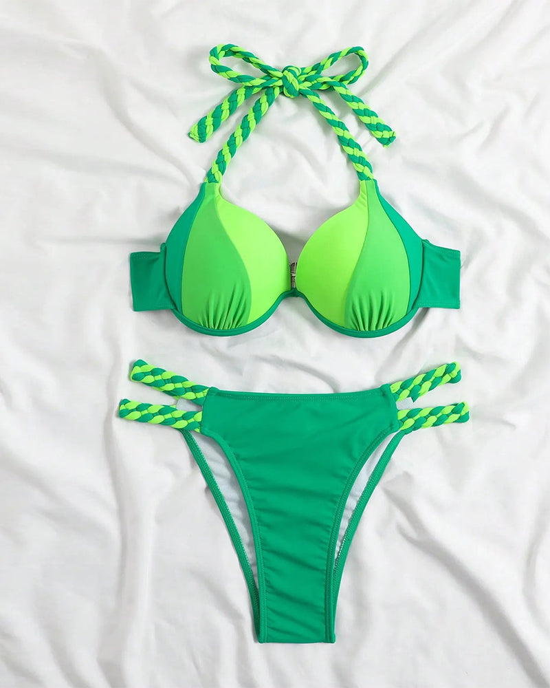 Branka | Bikini Con Cuello Halter