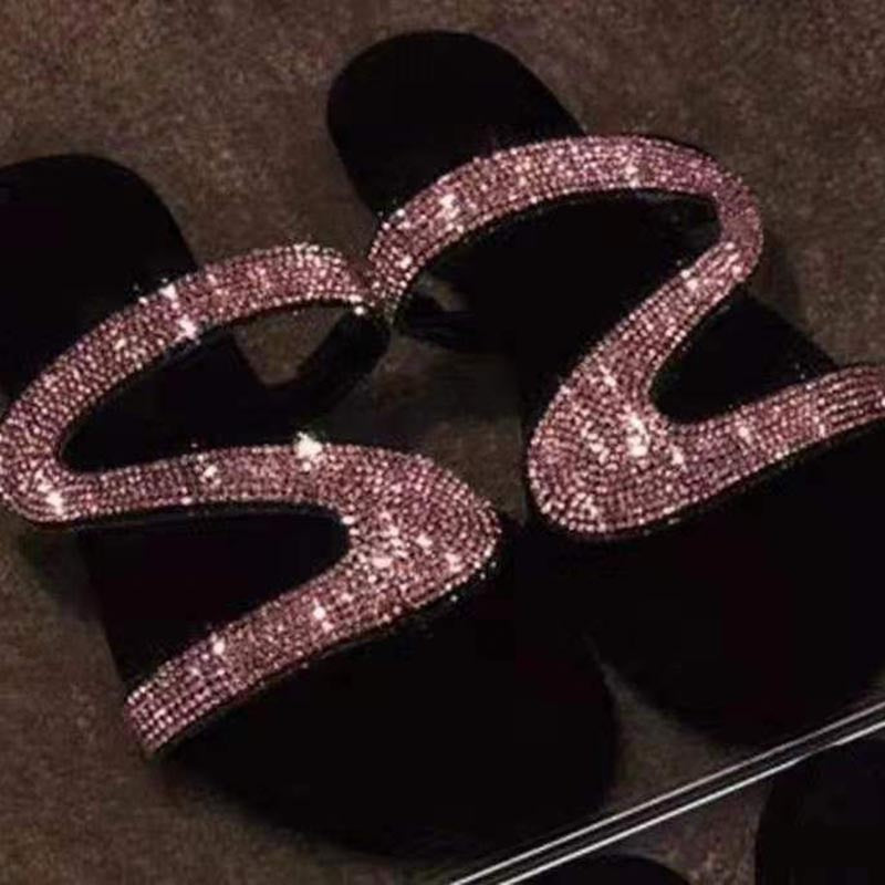 Apolonia | Sandalias de cristal elegantes