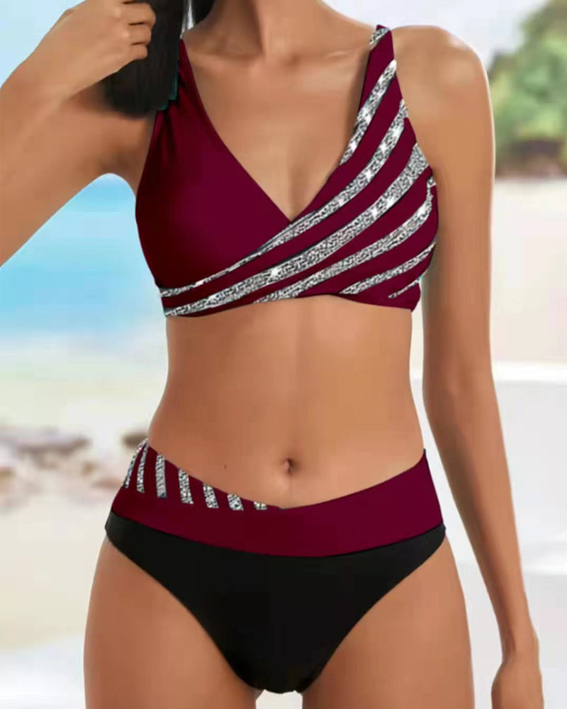 Caridad | Bikini Week con estampado Met