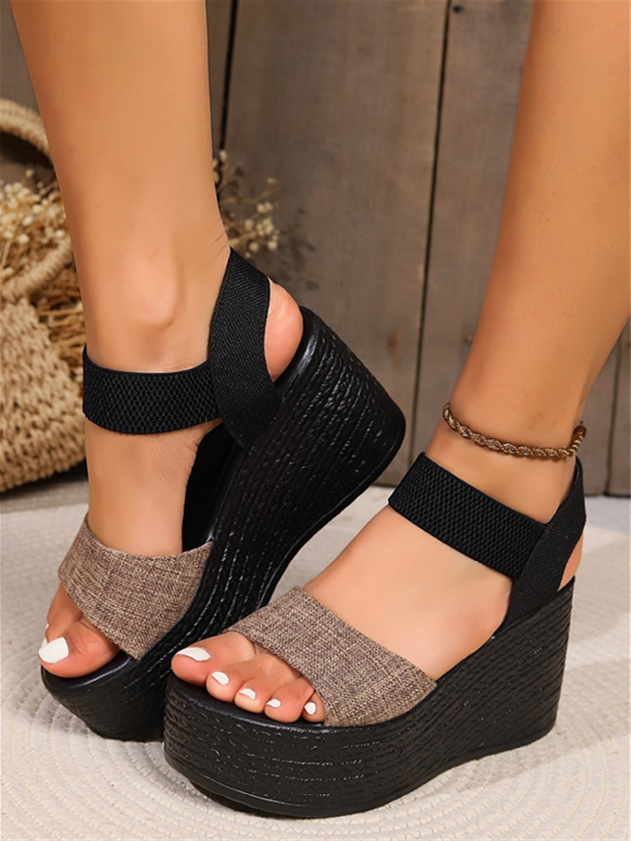 Alondra | Sandalias de plataforma elegantes para mujer