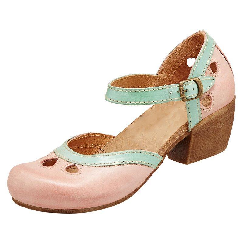 Yolanda | Sandalias cómodas con tacones bajos.