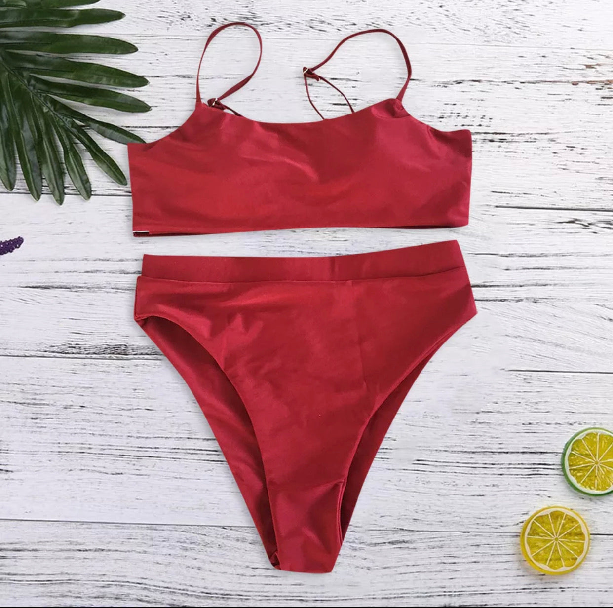 Barika | Conjunto bikini cintura alta