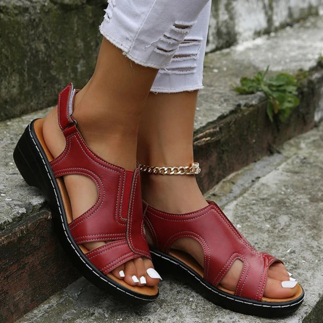 Brunhild | Sandalias ortopédicas cómodas para mujer.