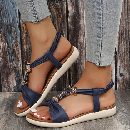 Camila | Sandalias planas de inspiración bohemia