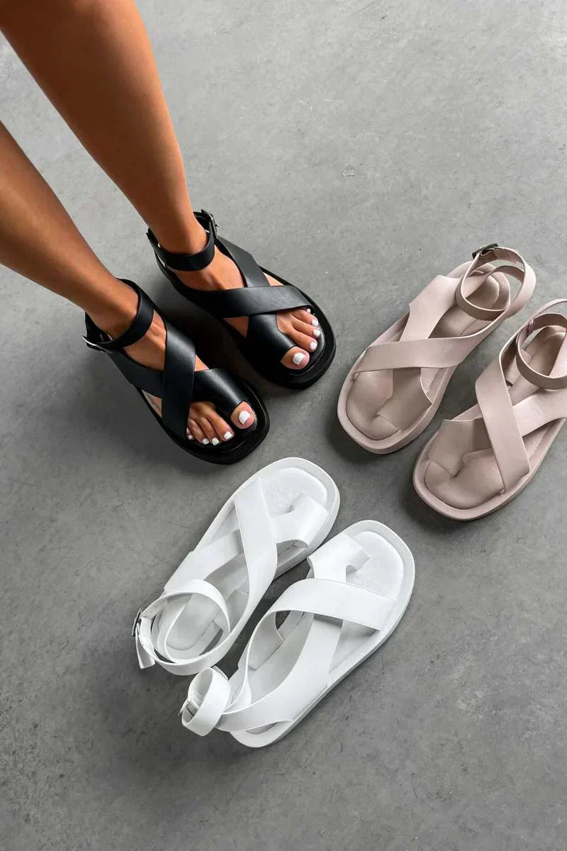 Virginia | Sandalias de gladiador gruesas