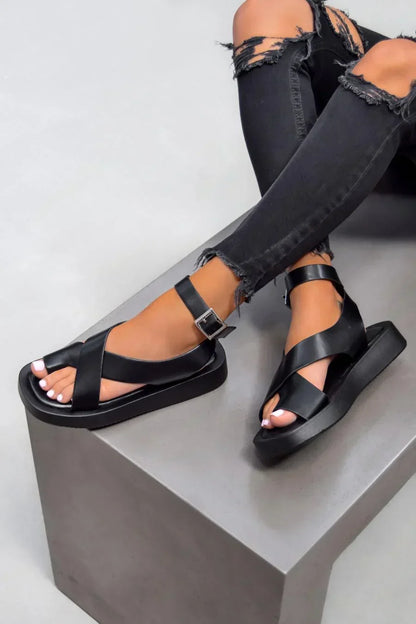 Virginia | Sandalias de gladiador gruesas