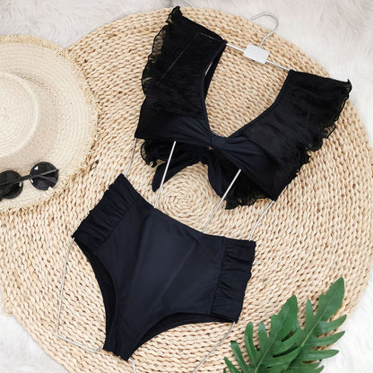 Beda | Conjunto  bikini con volantes