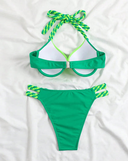 Branka | Bikini Con Cuello Halter