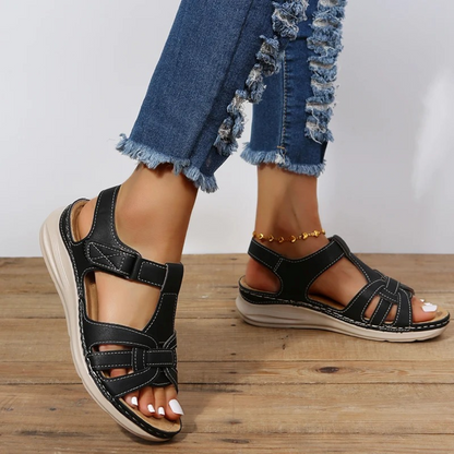 Azucena | Sandalias de ante para mujer