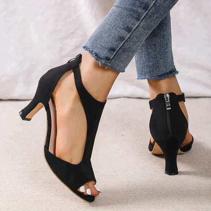 Victoria | Sandalias de tacón ortopédico