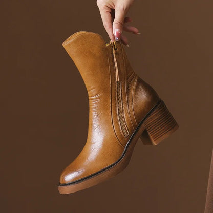 Botas de Piel - Gina
