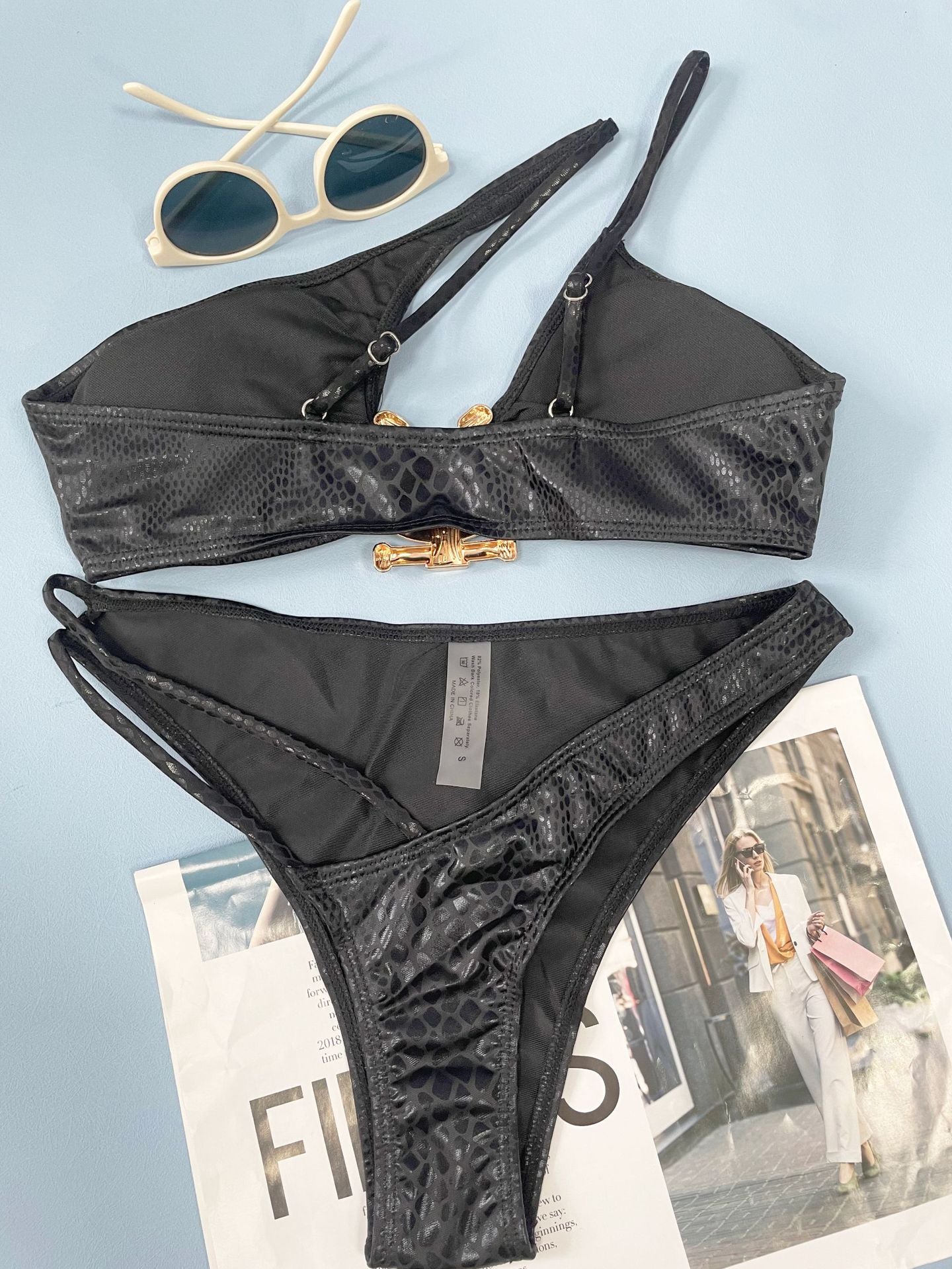 Bray | Bikini con estampado  serpiente