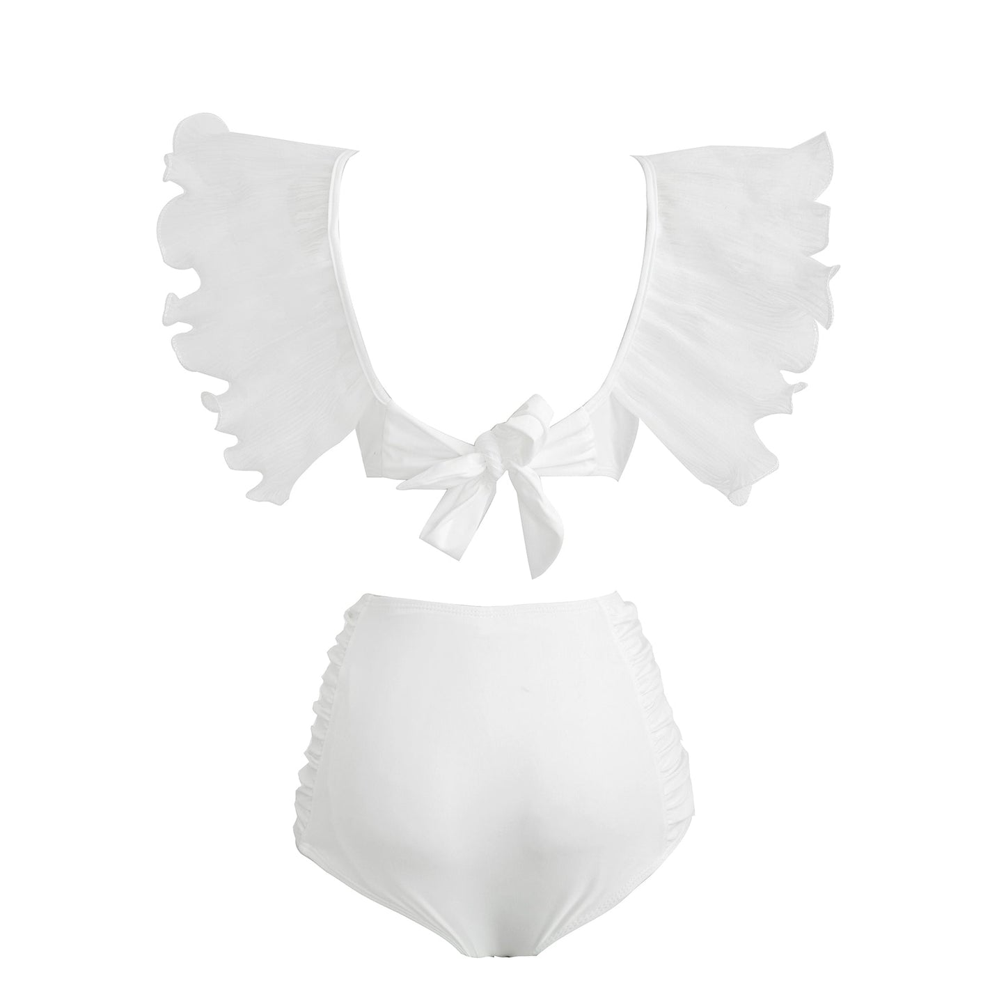 Beda | Conjunto  bikini con volantes