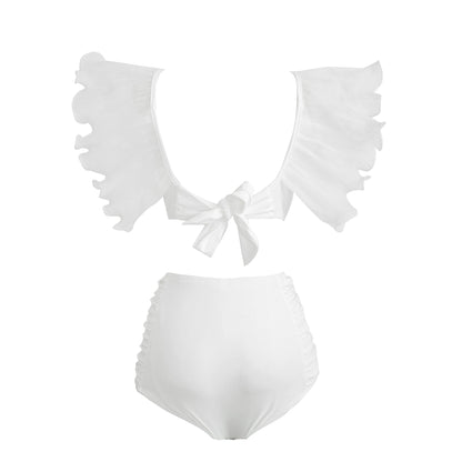 Beda | Conjunto  bikini con volantes