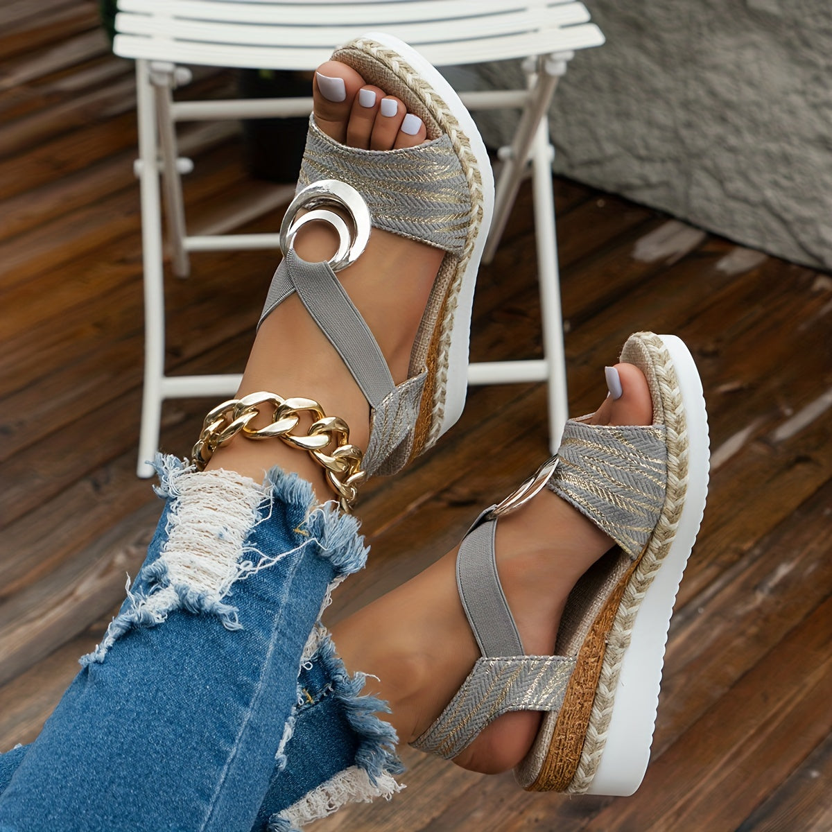 Wendy | Sandalias Lujosa Colección Artesanal