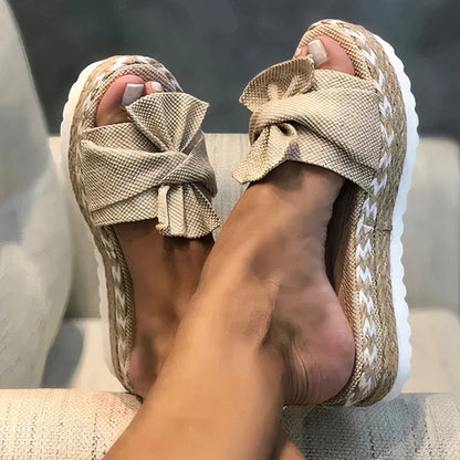 Andrea | Sandalias De Mujer Con Lazo