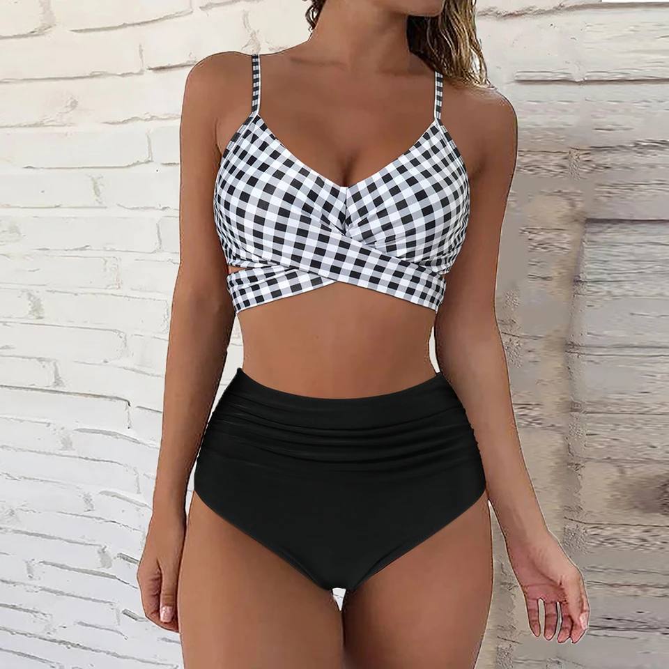 Berit | Conjunto  bikini  cintura alta