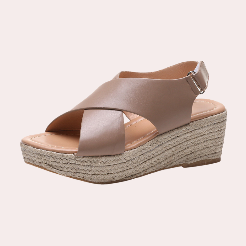 Ana | Sandalias cuña mujer, elegantes y cómodas