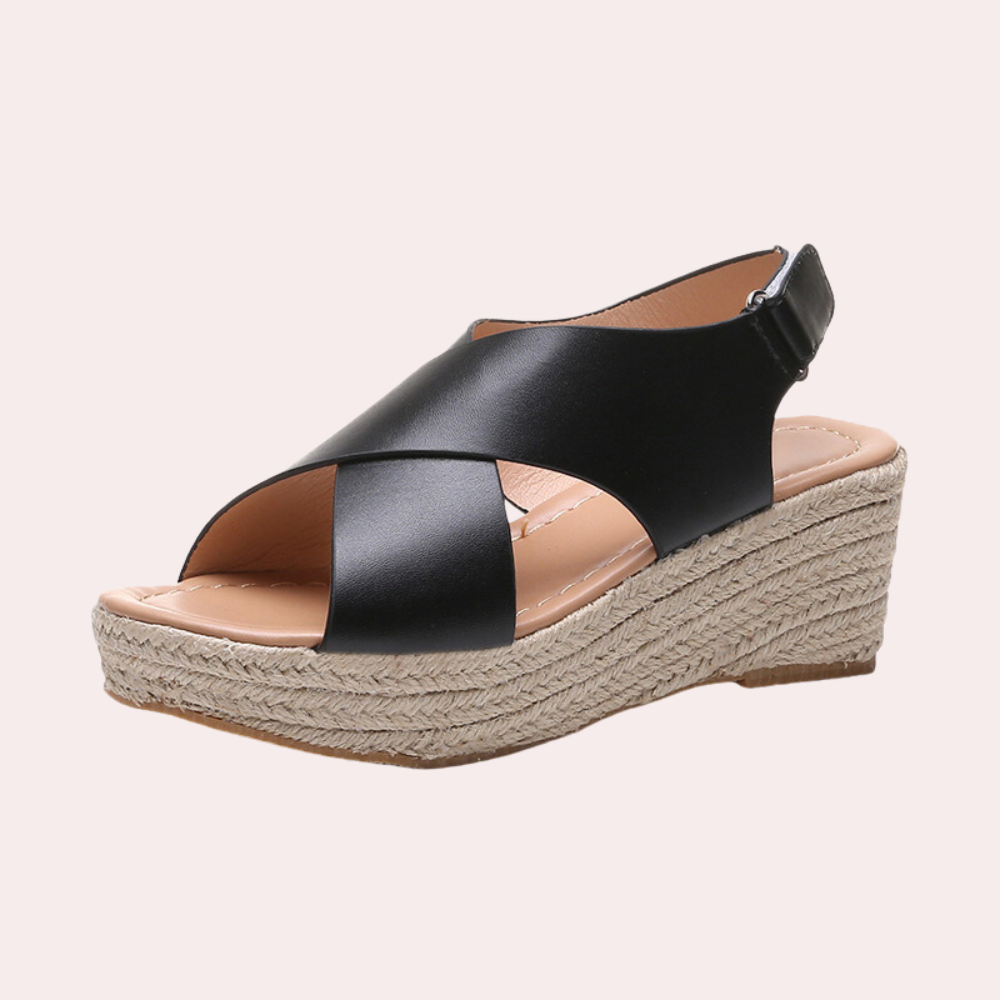 Ana | Sandalias cuña mujer, elegantes y cómodas