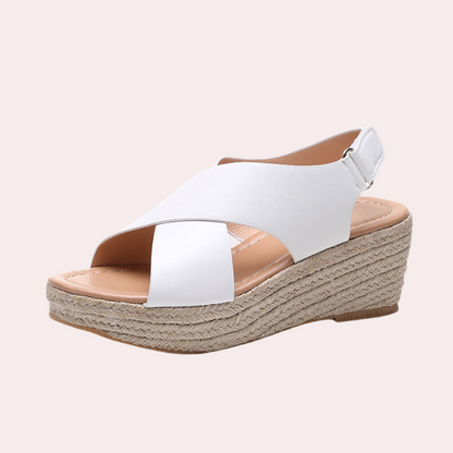 Ana | Sandalias cuña mujer, elegantes y cómodas
