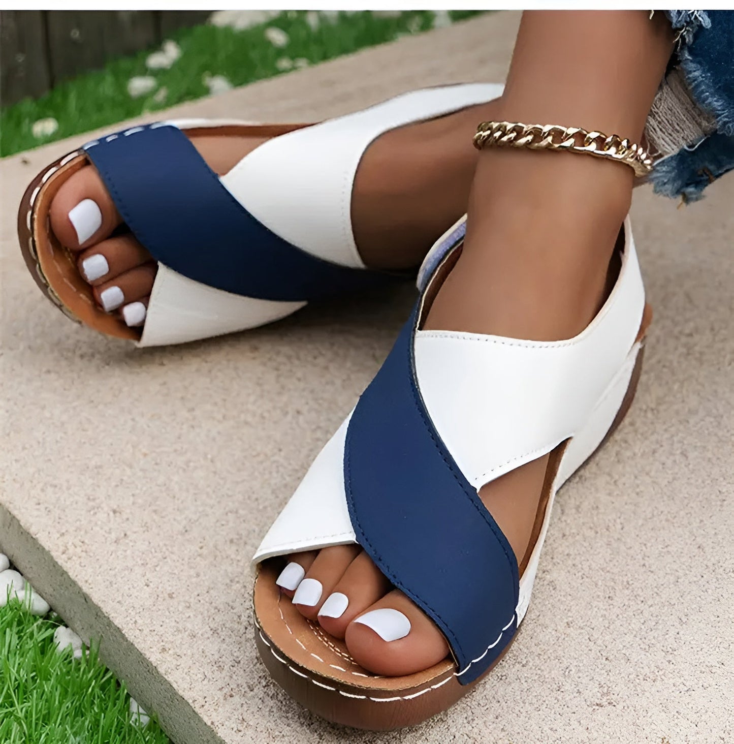 Violeta | Sandalias ortopédicas para mujer