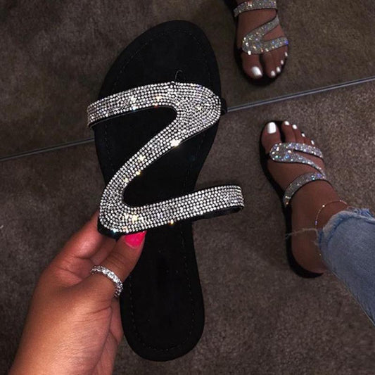 Apolonia | Sandalias de cristal elegantes