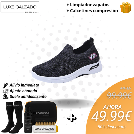Zapatos Ortopédicos Ultra cómodos - LuxeComfort