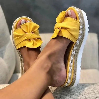 Andrea | Sandalias De Mujer Con Lazo