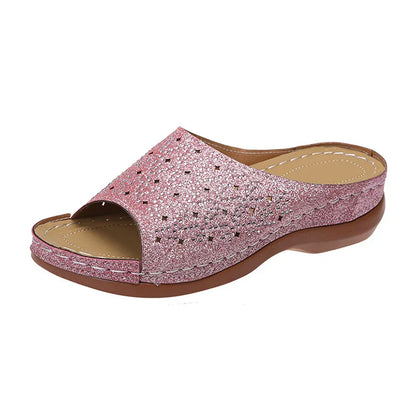 Wanda | Sandalias ortopédicas de invierno de apoyo y de moda.