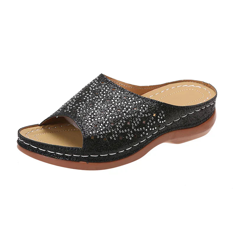Wanda | Sandalias ortopédicas de invierno de apoyo y de moda.