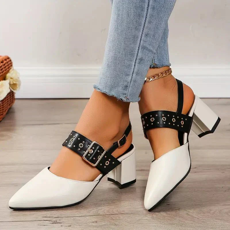 Virginia | Sandalias tacón cubano Tyrax