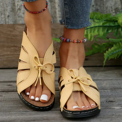 Camila | Sandalias cómodas con lazo.