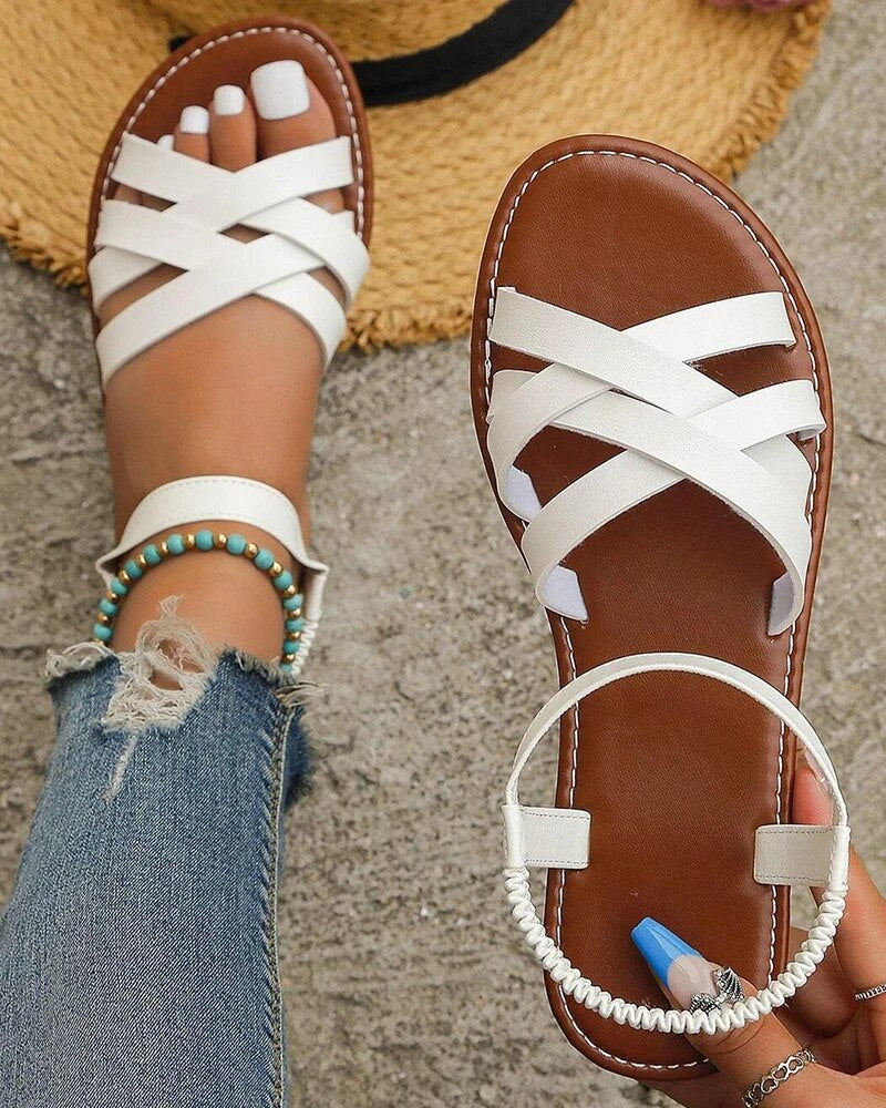 Araceli | Sandalias ortopédicas cruzadas