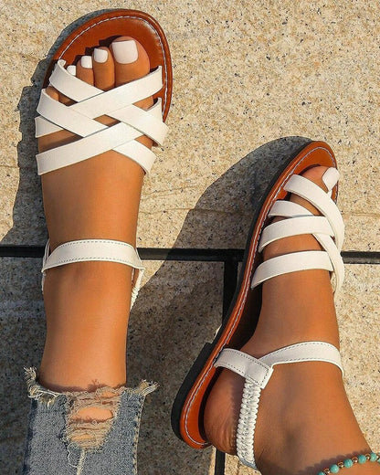 Araceli | Sandalias ortopédicas cruzadas