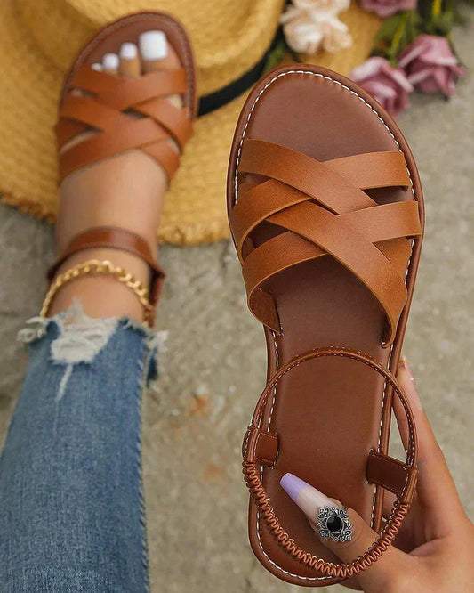 Araceli | Sandalias ortopédicas cruzadas