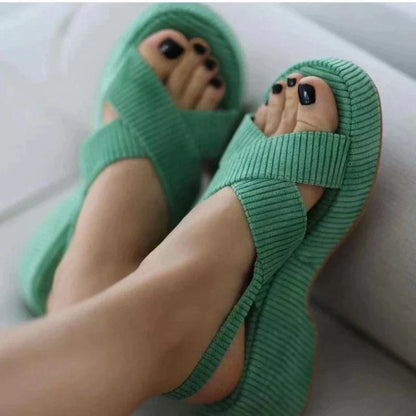 Blanca | Sandalias ortopédicas elegantes