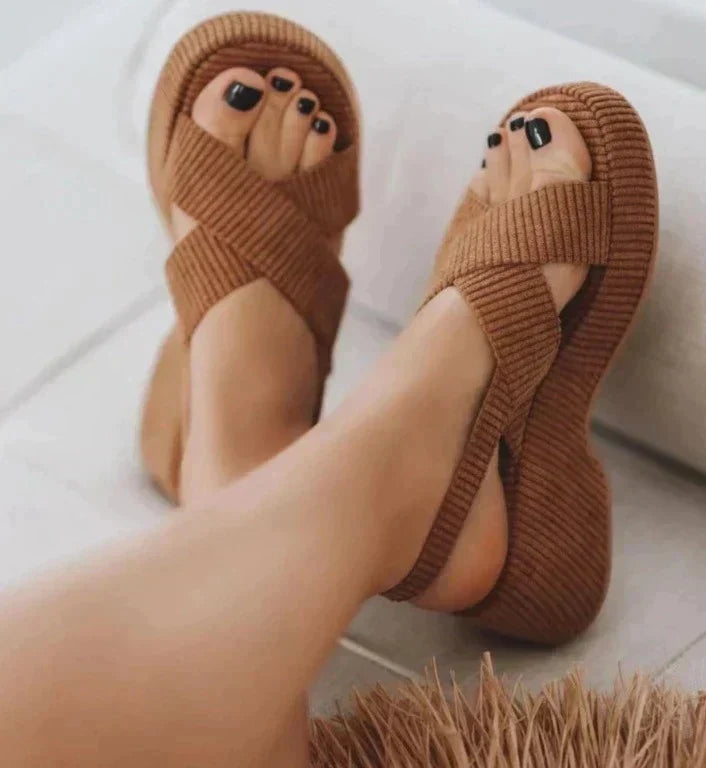 Blanca | Sandalias ortopédicas elegantes