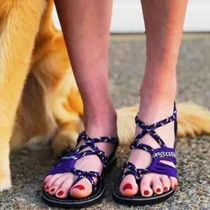 Abigail | Sandalias de tiras de verano para mujer