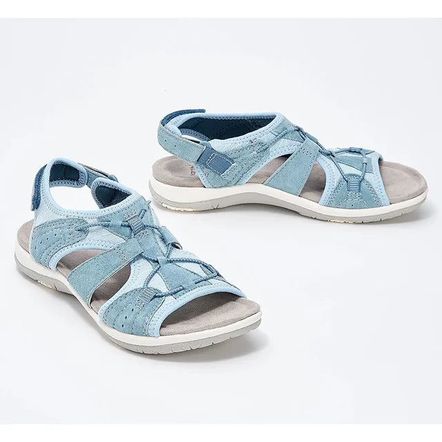 Benigna | Sandalias tobilleras transpirables para el verano.