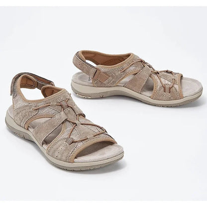 Benigna | Sandalias tobilleras transpirables para el verano.