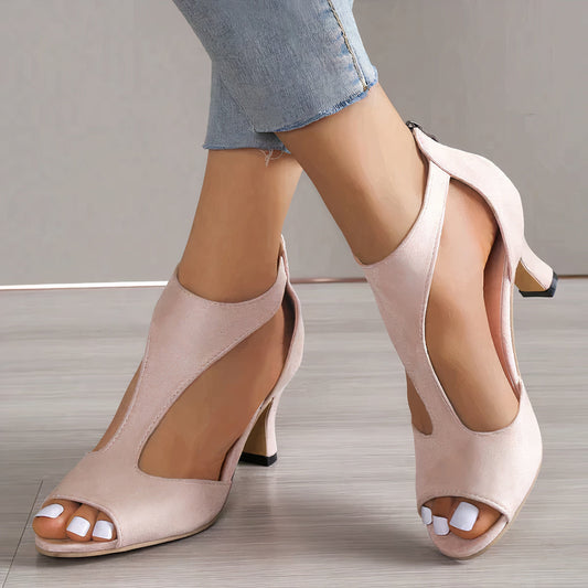 Victoria | Sandalias de tacón ortopédico