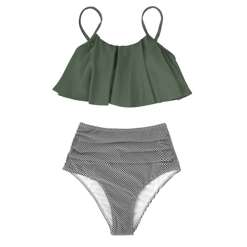 Auristela | Bikini De Colores Con Volantes