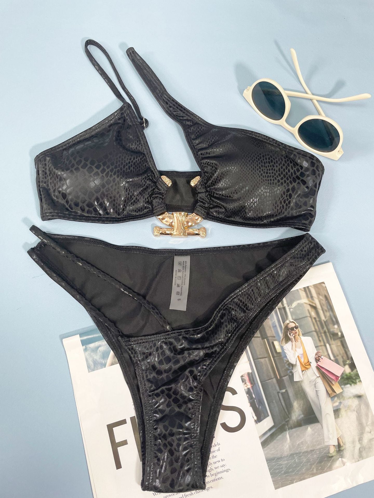Bray | Bikini con estampado  serpiente