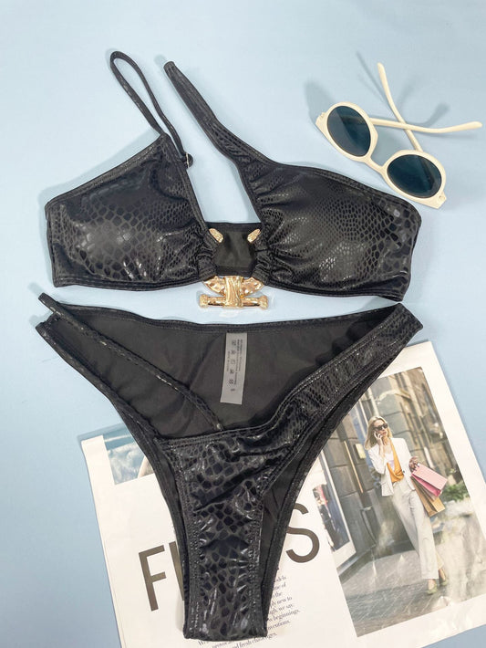 Bray | Bikini con estampado  serpiente