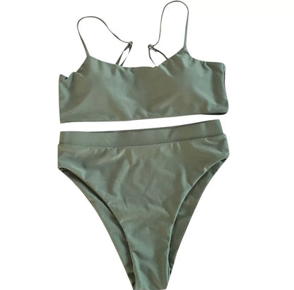 Barika | Conjunto  bikini  cintura alta